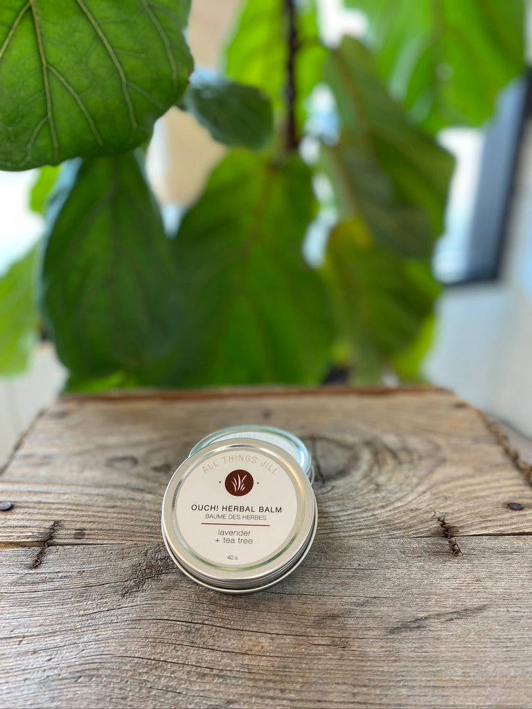 All Things Jill - Ouch! Herbal Balm