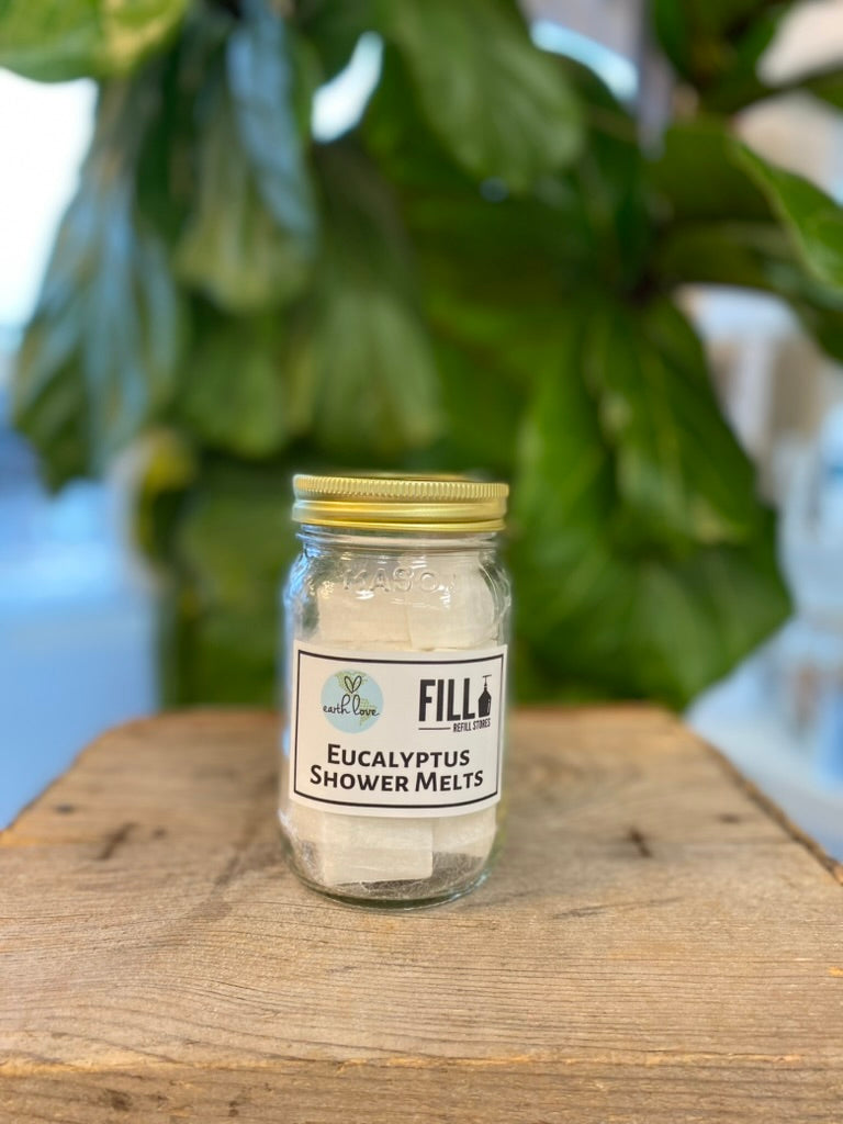 Earth Love - Eucalyptus Shower Melt Jar
