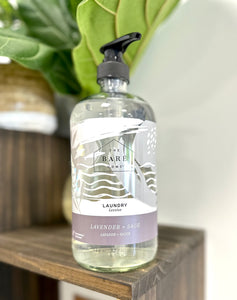 The Bare Home - Lavender Sage Laundry Detergent 1000ml Pump Bottle