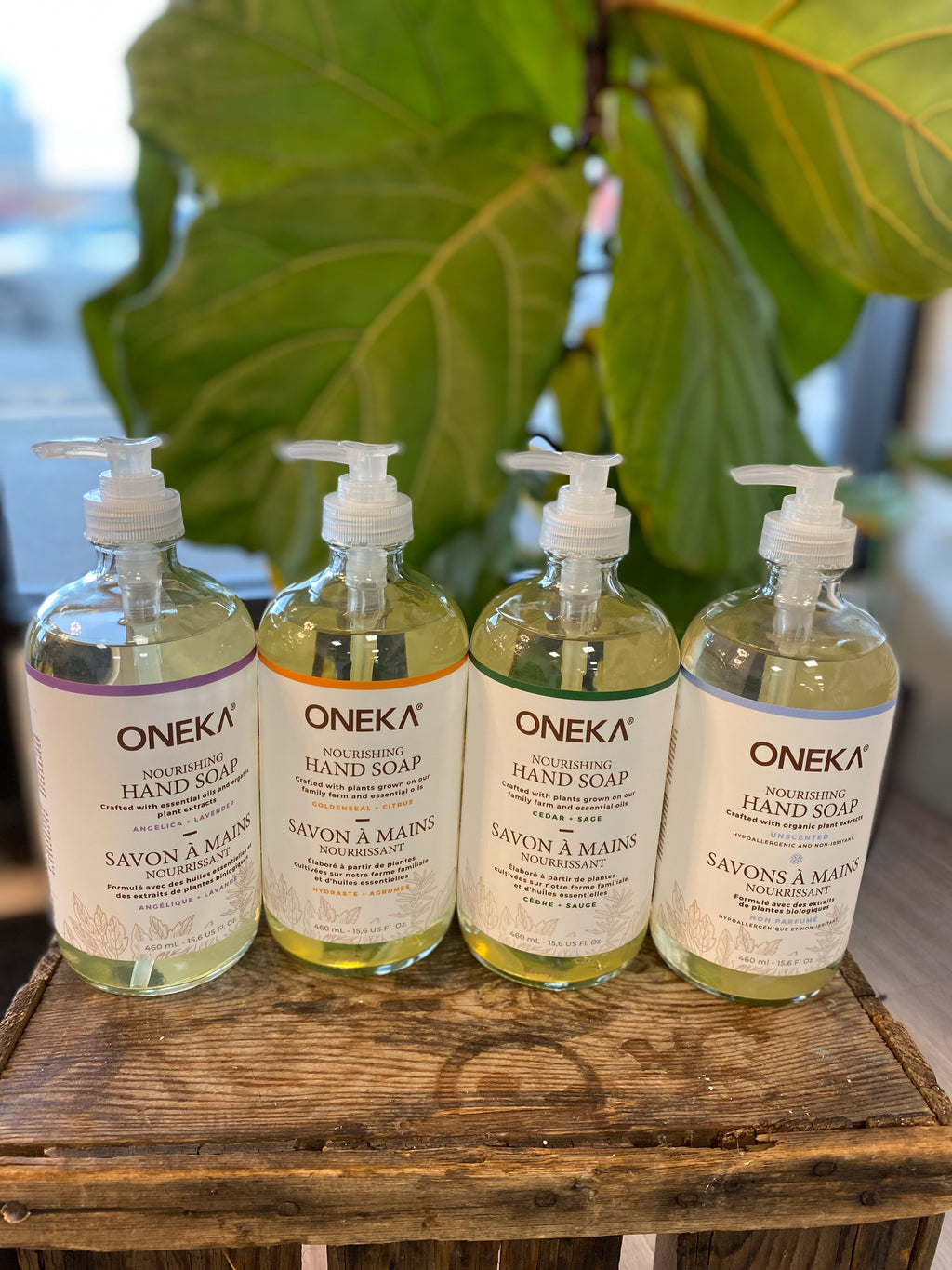 Oneka - Hand Soap 475 ml Glass Bottle