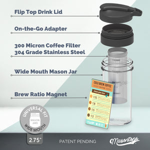 Masontops - Cold Brew Maker Kit