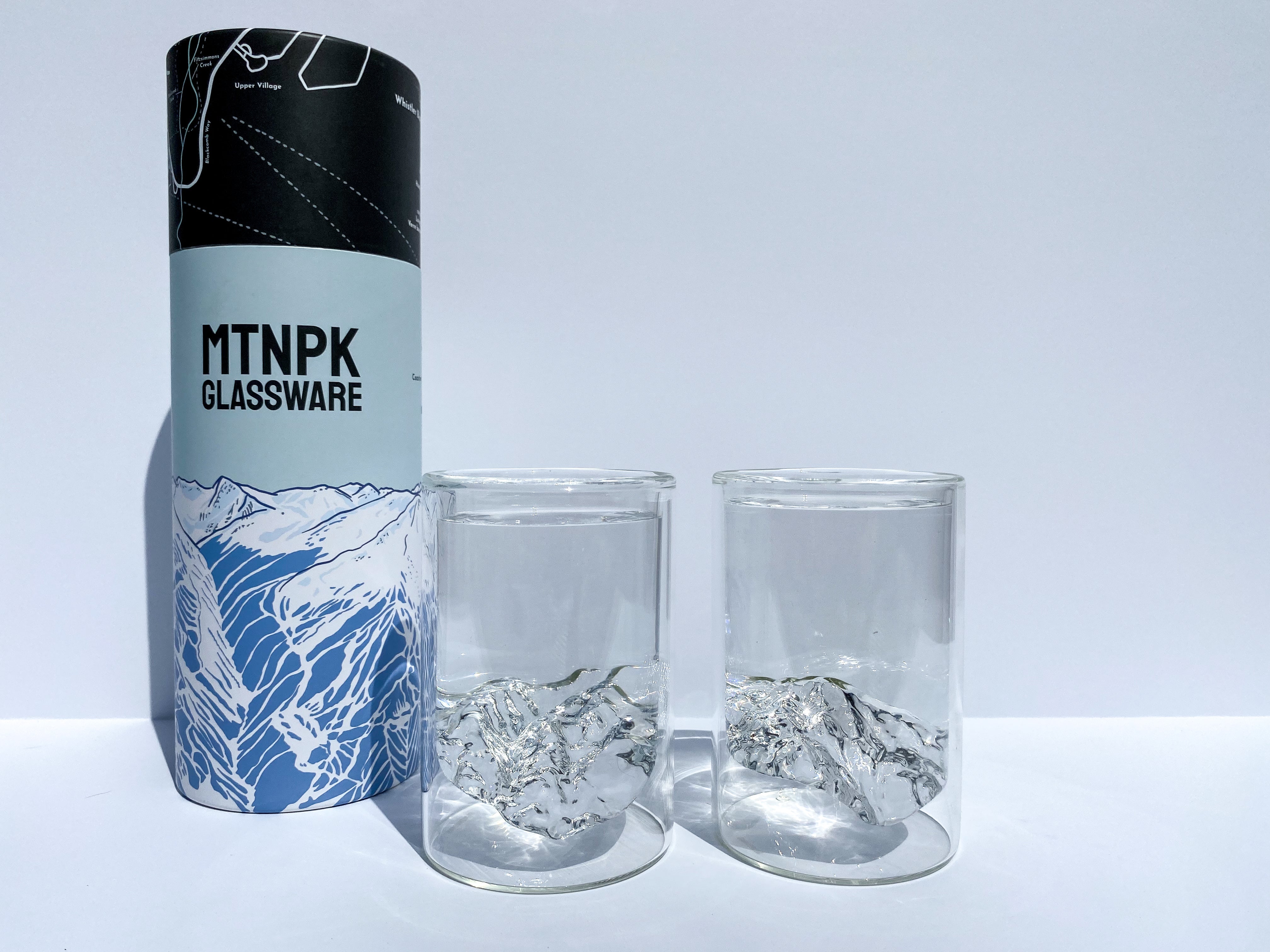 MTNPK Glassware - Whistler Mountain