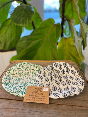 YGK- "Leafy" Bowl Covers 2 Pack