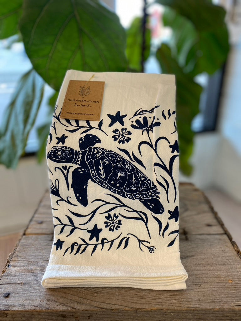 YGK - Sea Turtle Tea Towel