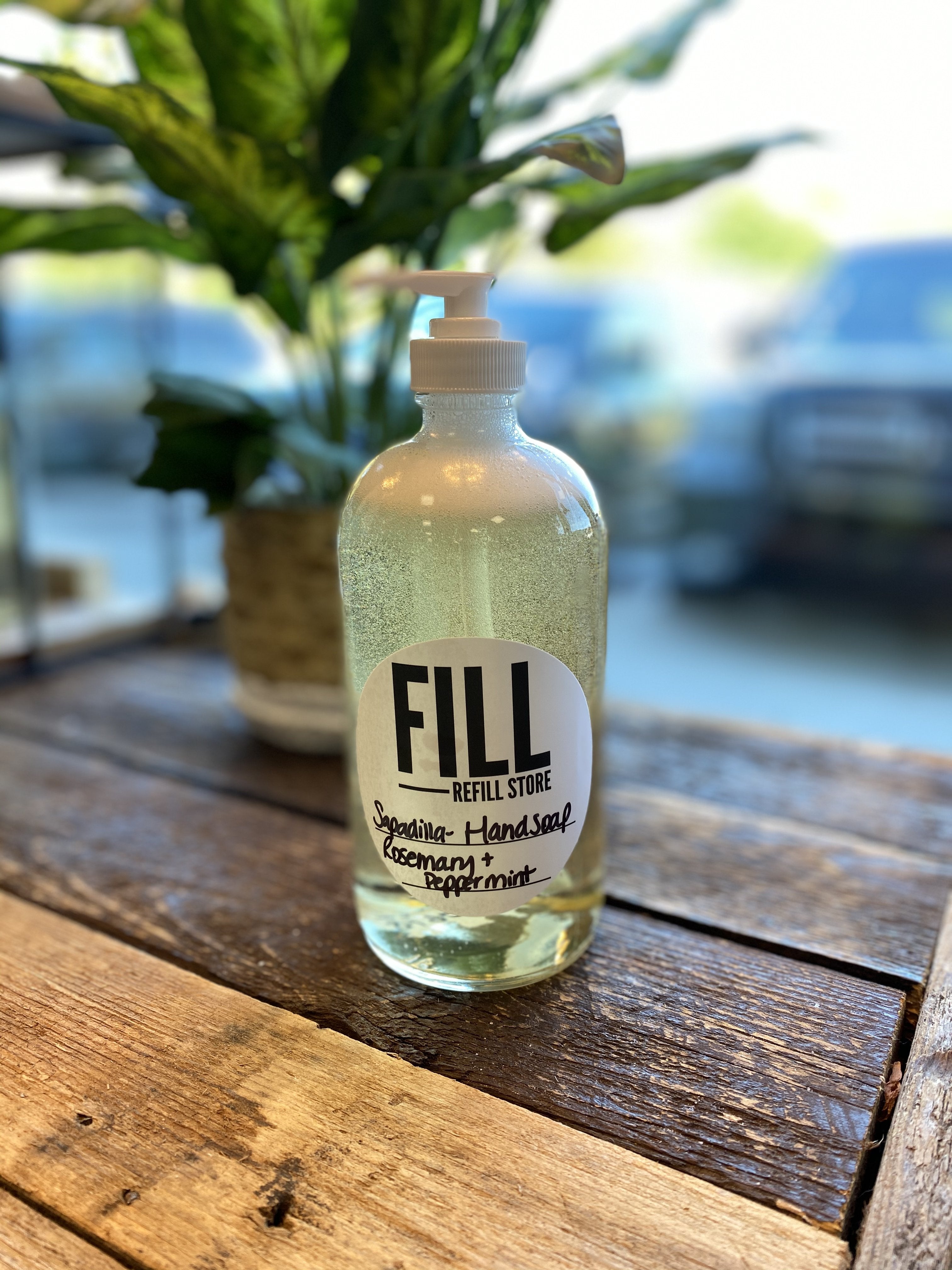 Sapadilla Hand Soap- Rosemary + Peppermint