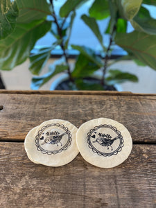 Waxed - Mason Jar Cover 2 Pack