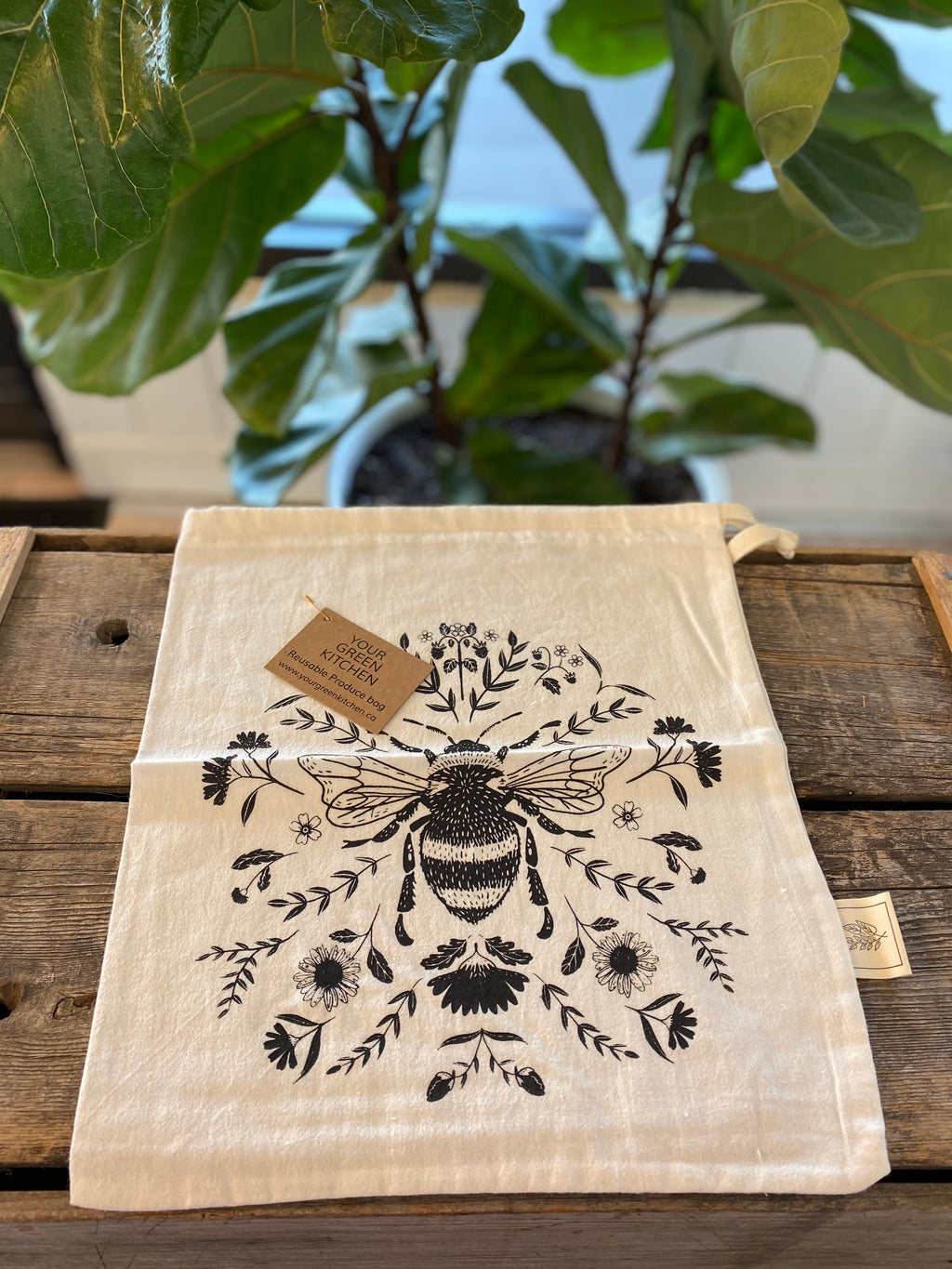 YGK - Produce Bag "Bee" Large