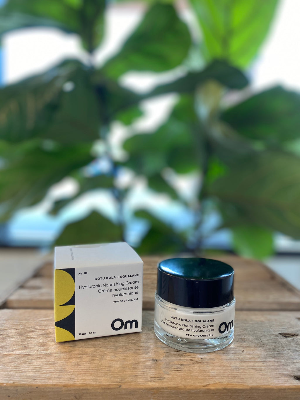 Om Organics - Gotu Kola + Squalane Hyaluronic Nourishing Cream