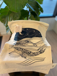 YGK - Zipper Bag Large "Whale"