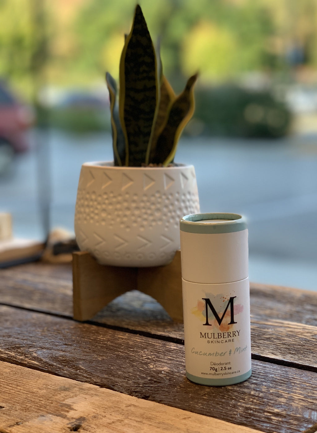 Mulberry Skin Care Deodorant- Cucumber Mint