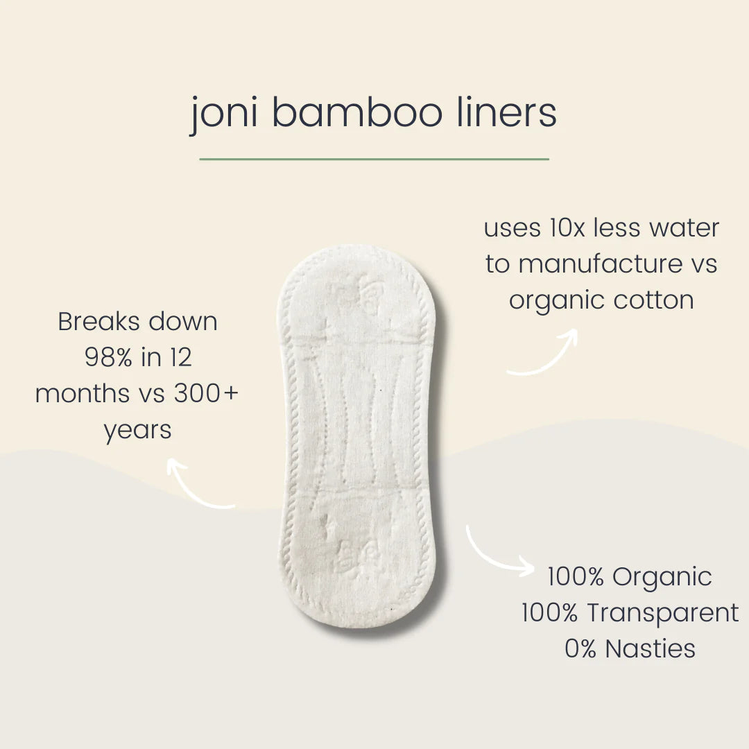 Joni - Organic Bamboo Liner 24 Pack